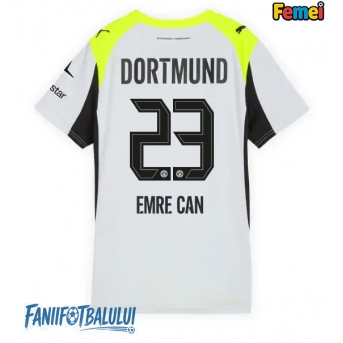 Borussia Dortmund Emre Can #23 Tricou Fotbal Replică 2025-26 Femei Deplasare